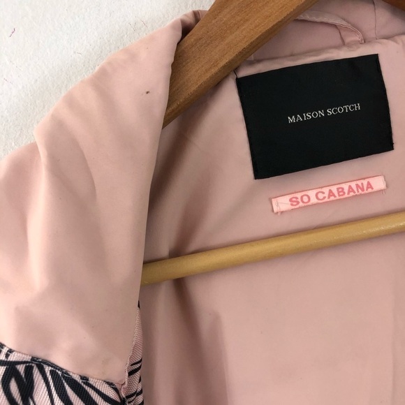 Maison Scotch Tropical Neoprene Hooded Jacket XS - Picture 4 of 14